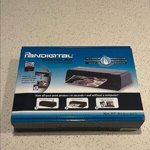 PhotoLink One-Touch Scanner - Blue/Black